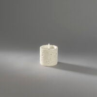 B/O cement candle light LED