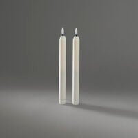 B/O Plastik-LED-Kerze Sets