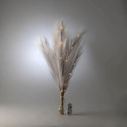 B/O Kunst-Schilf, LED