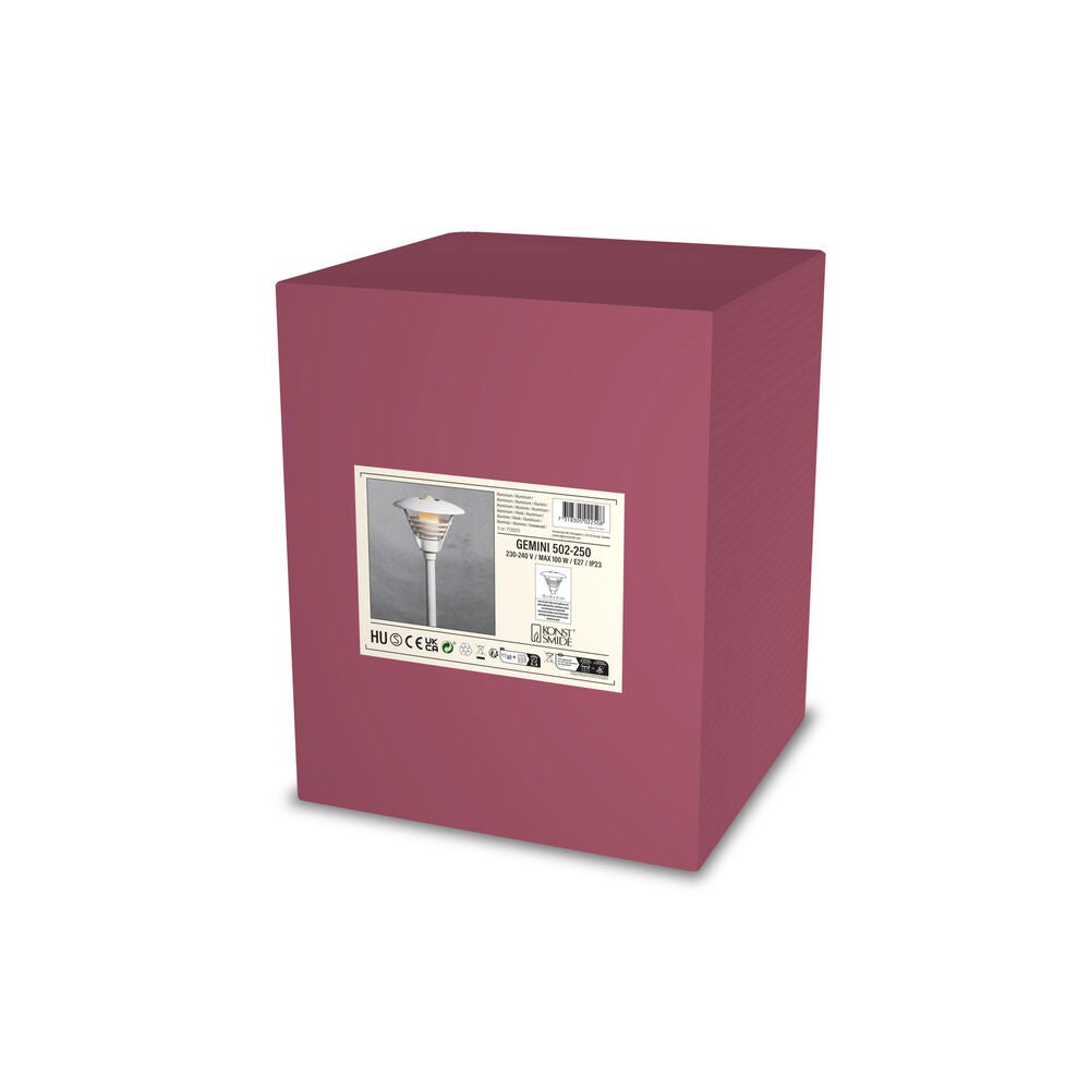 Gemini Post Light Matt White