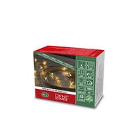 LED Dekolichterkette, goldene