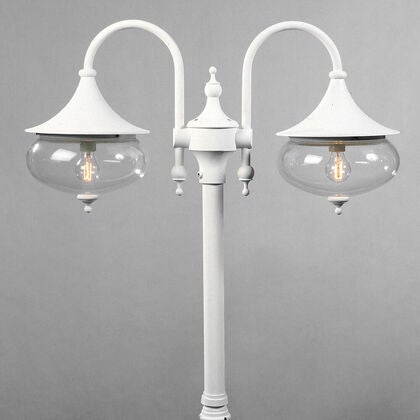 Libra 2-arm lykta ex stolpe
