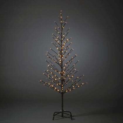 Black Tree 150cm Amber LED