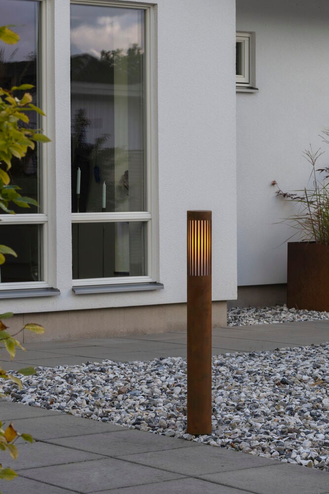 Pistoia trädgårdsstolpe Svart