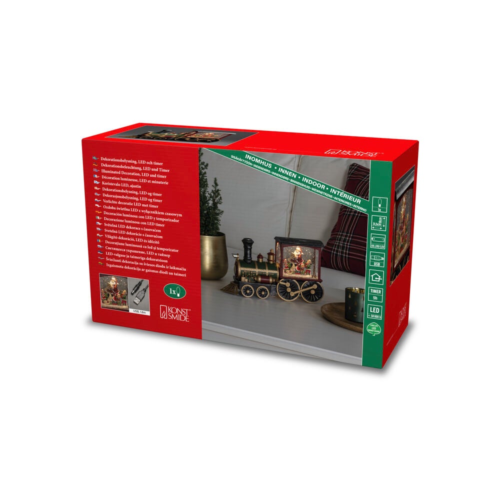 Water Lantern Train/Santa B/O