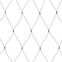 Nät 96 LED 3x3m frostad