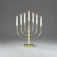 Candlestick metal 7 bulbs