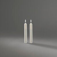 B/O Plastik-LED-Kerze Sets