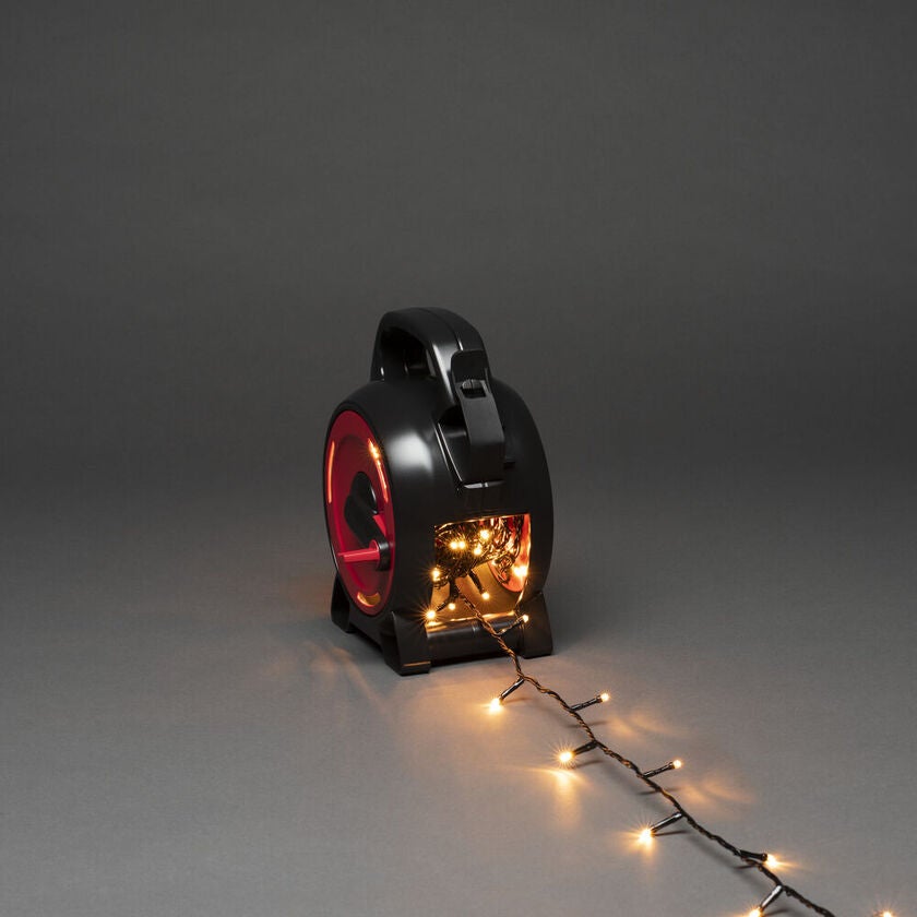 Sladdvinda, 100 amber LED