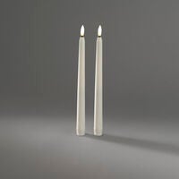 B/O Plastik-LED-Kerze Sets