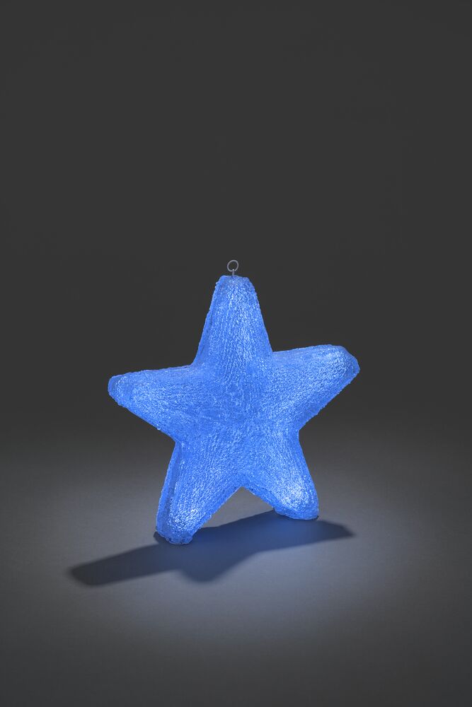 Acrylic star 5 point, 42 LED