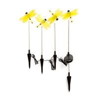 4 Dragonfly Solar Lights