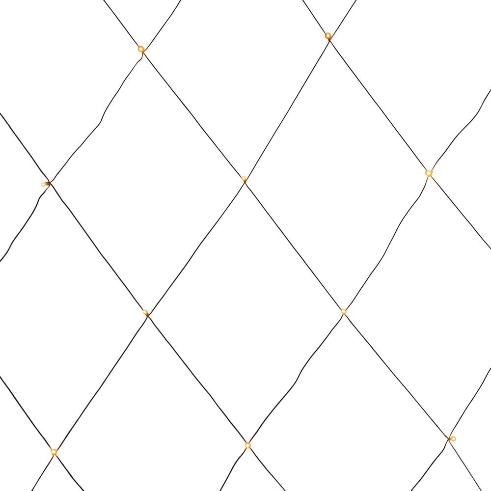 Nät 120 LED 2,5x1,5m amber