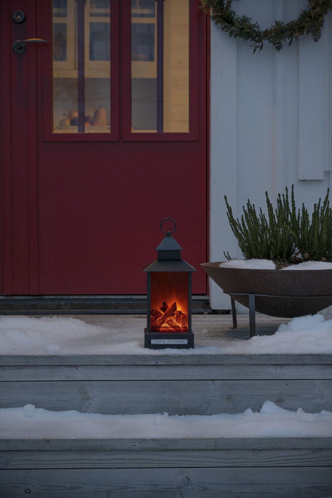 B/O Small lantern, Fireplace