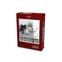 Biarritz bordslampa silver USB