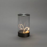 Edison M bordslampa M.Grå USB