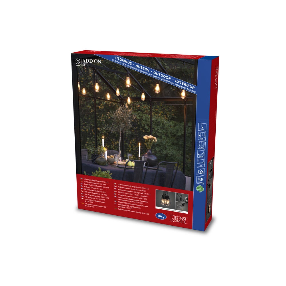 Add on Set 10 Amber Bulb