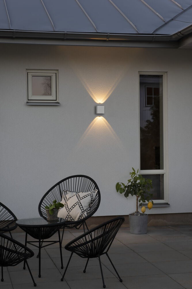 Chieri Wall 2x2 LED brass