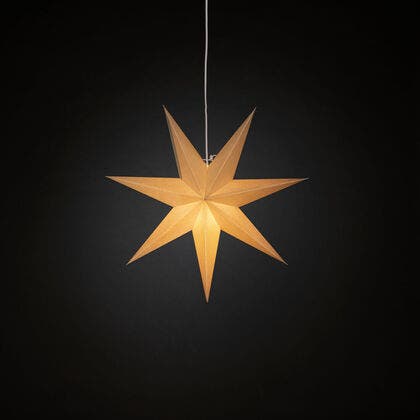 Paper Star Beige 60cm
