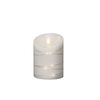 Wax Candle Warm White LED