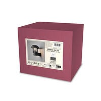 Heimdal vägglykta E27 svart