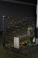 80 LED Net Light Amb Timer B/O