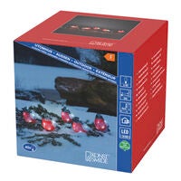 Domherrar akryl 5st LED