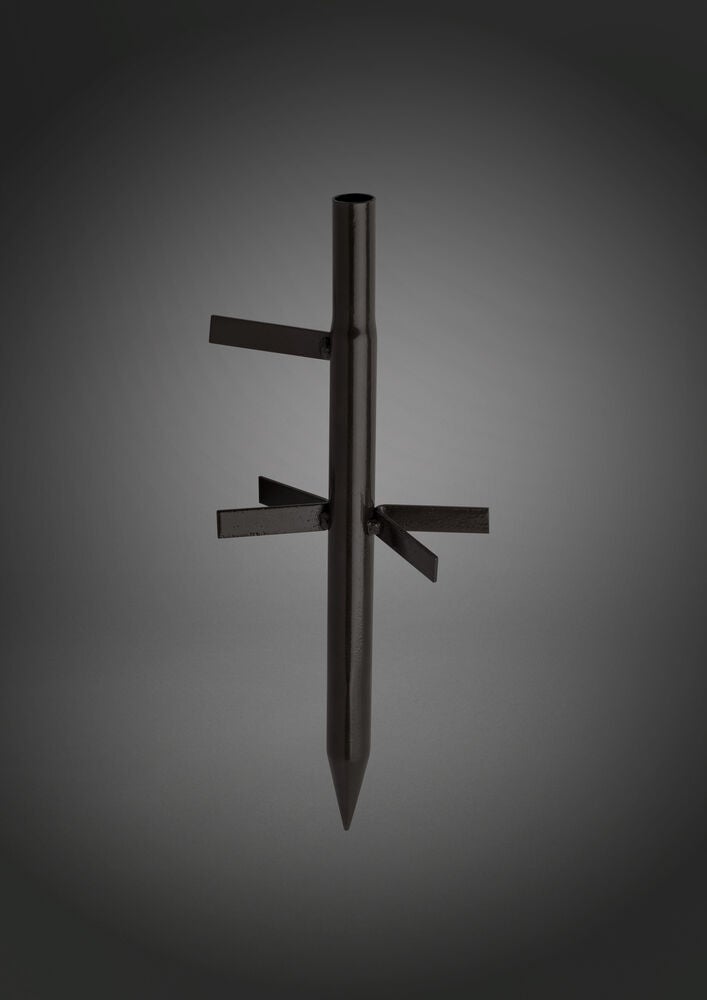 Svart träd 150 cm amber LED