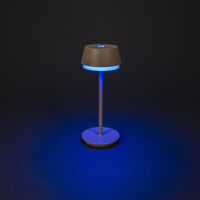 Lyon bordslampa usb Sand
