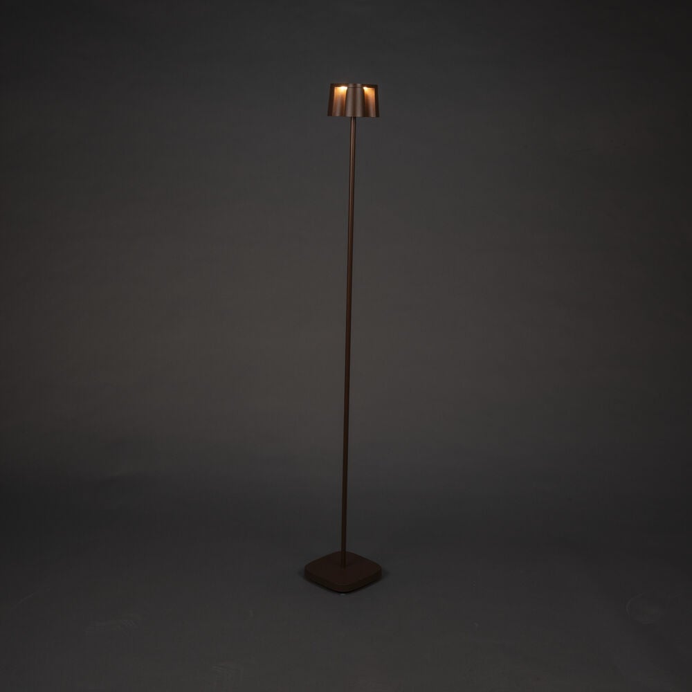 Nice Golvlampa usb Rost