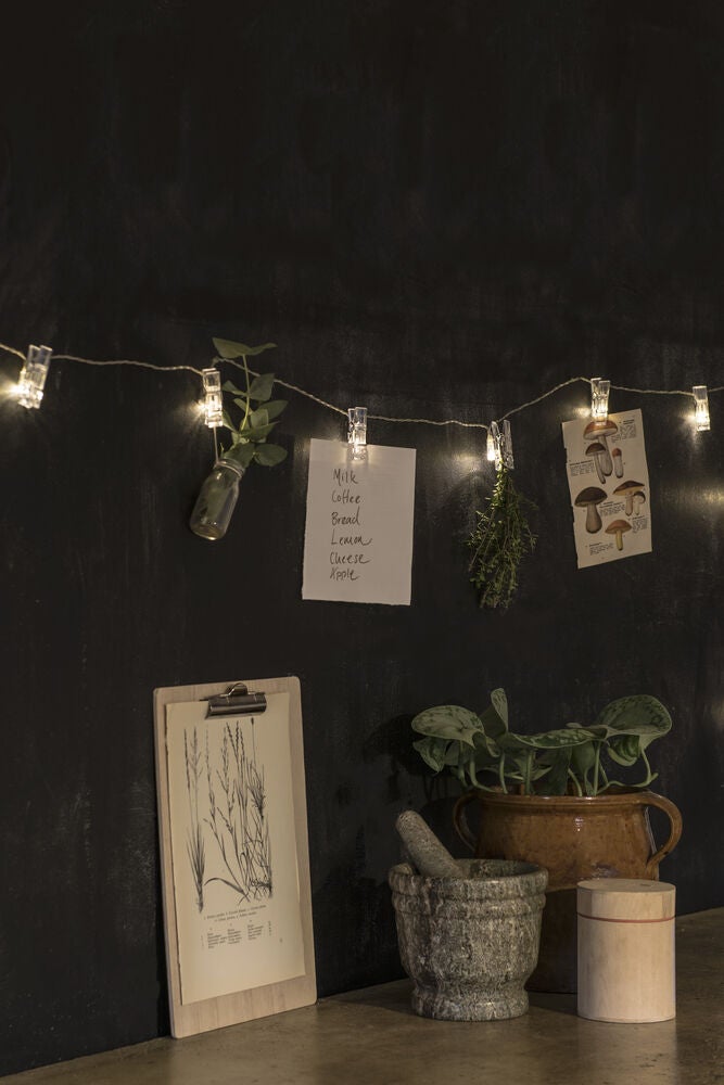 LED Lichterkette mit Clips