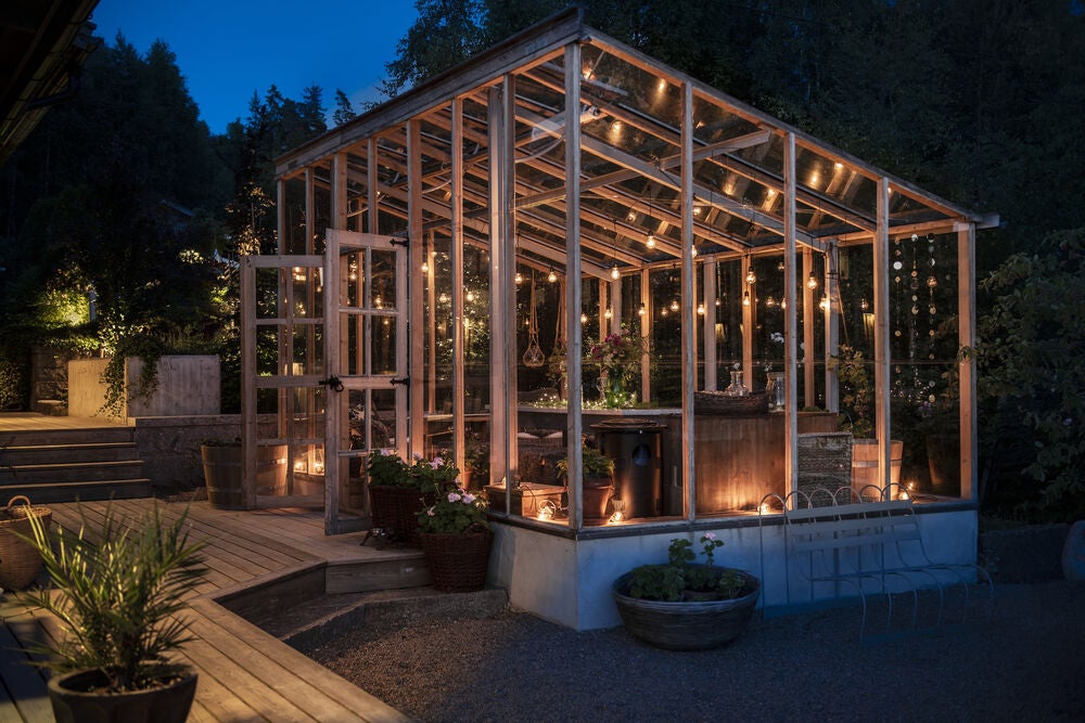 10 Clear Bulb LED Icicle Set