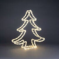 Acrylic Double- X-mas trees