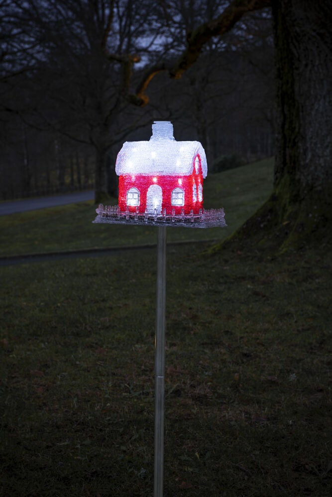 Fågelbord akryl 32 LED