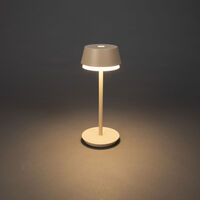 Lyon bordslampa usb Sand