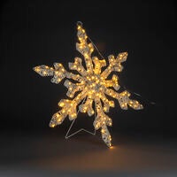Deco. snowflake outd. 60cm