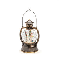 Water Lantern Snowman LED