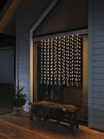 Gardinslinga droppar 140 LED