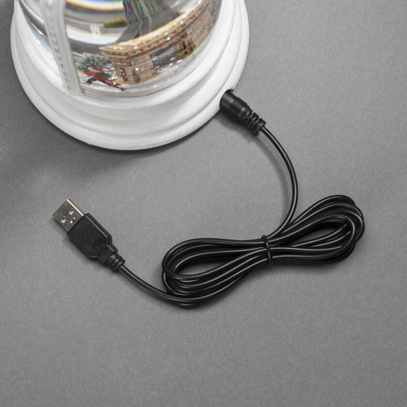 Vattenfylld lykta Parismotiv