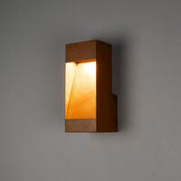 Rho vägglykta 10W LED Rost