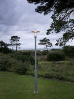 Standleuchte Mode galv., klare