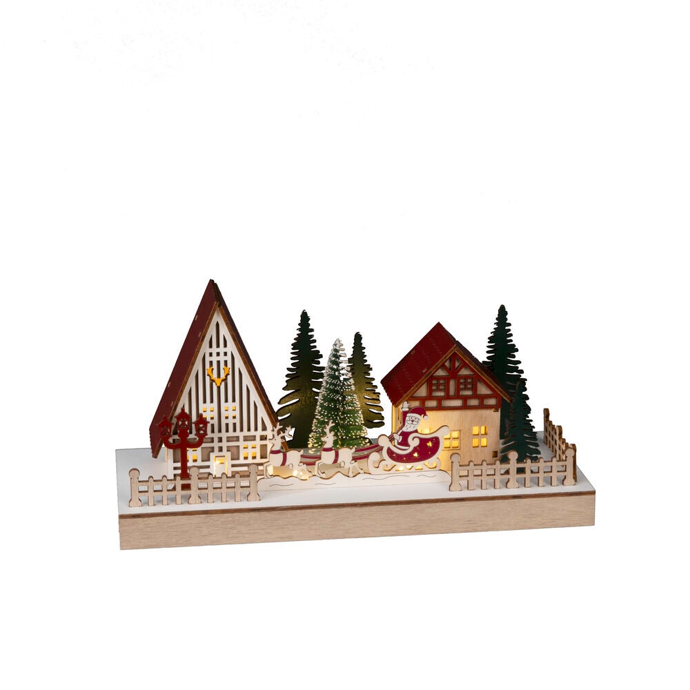 B/O Wood Silhouette 4 LED