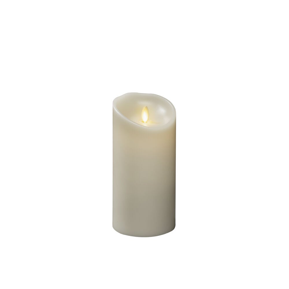 Wax Candle LED 8.8x 17.7cm B/O