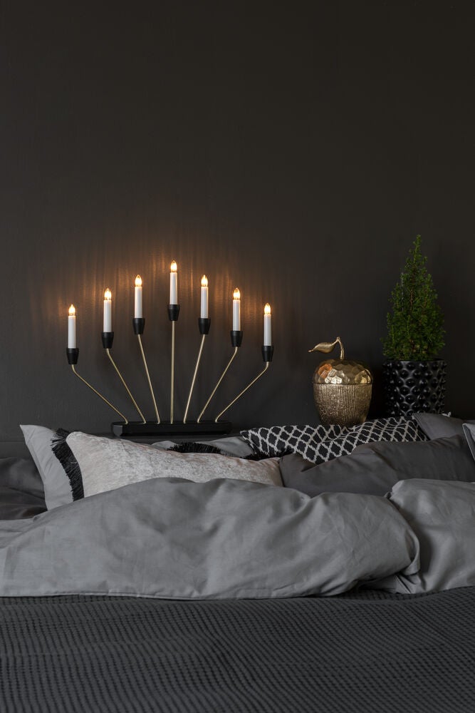 Elljusstake 7 lj. förmässingad