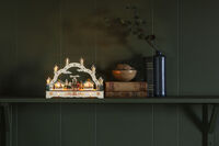 B/O Wooden silhouette 11 LED