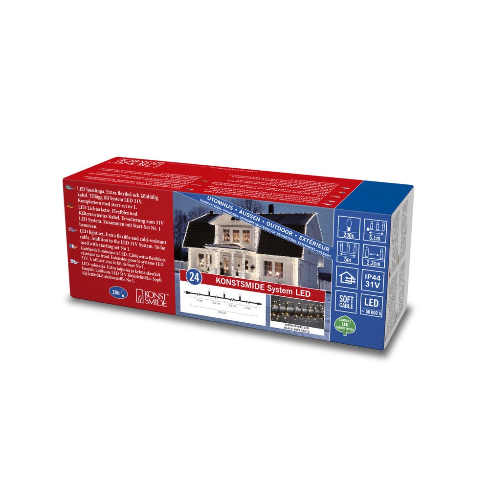 31V slinga cluster 230 LED