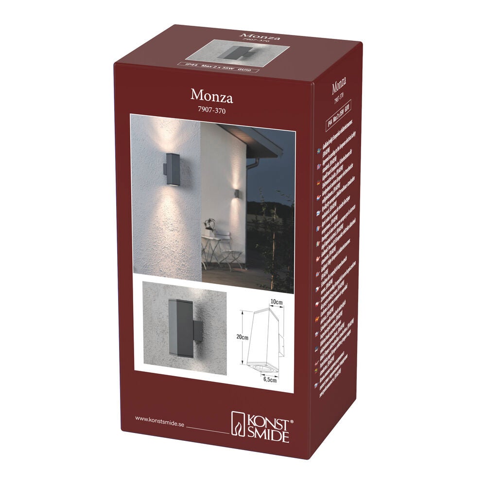 Monza Double Square Light