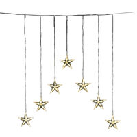 Star curtain with 7 LED