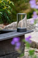 Edison M bordslampa M.Grå USB