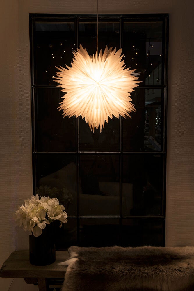 Pappersstjärna pärlemo 60cm